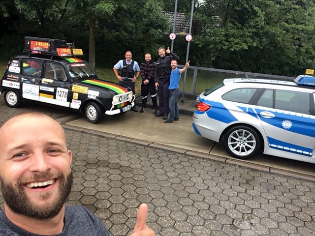 rencontre avec la police allemande