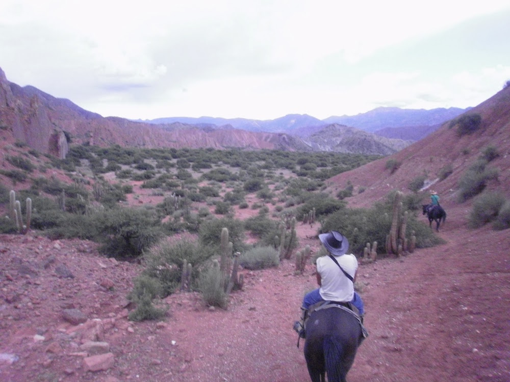 balade à cheval en Bolivie