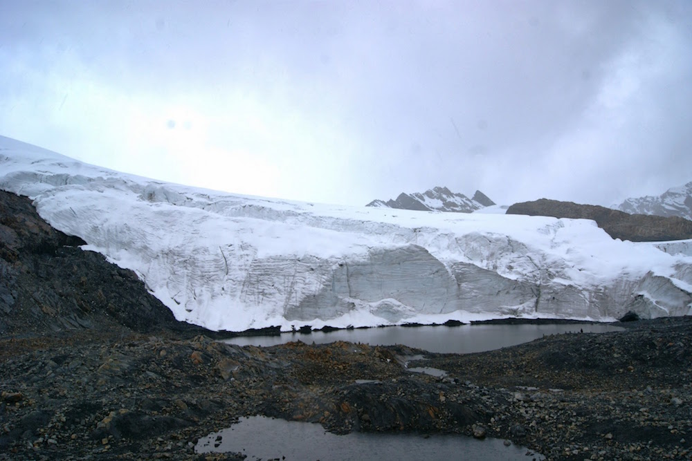 glacier de pastoruri Pérou 5400m - parc huascaran