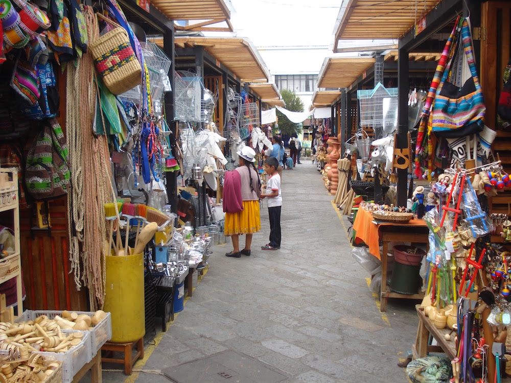 marché artisanal Equatorien CUENCA