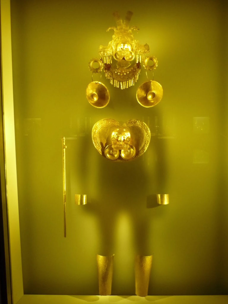 museo del oro Bogota Colombie