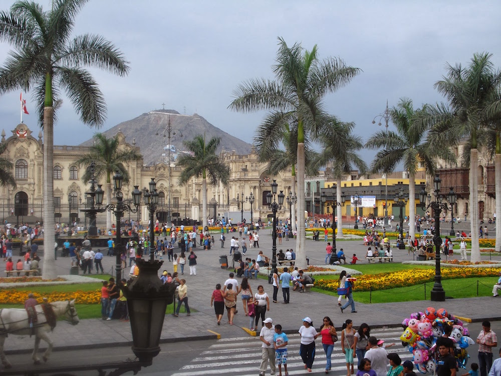 piazza mayor lima Pérou