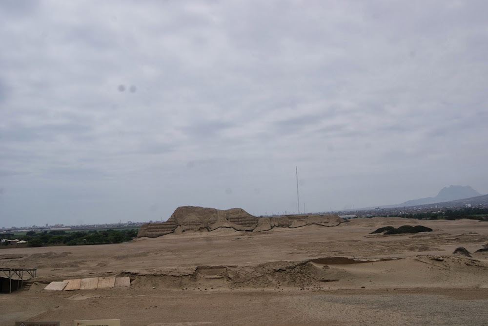 Temple huaca del sol Pérou Trujilio - moche