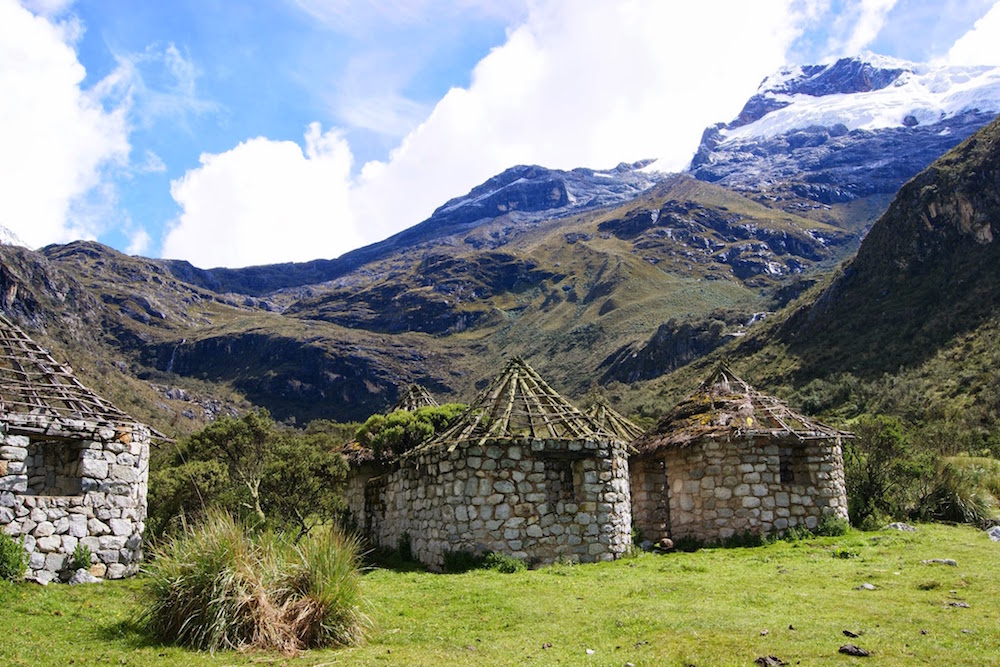 maisons de berger trek laguna 69 Pérou