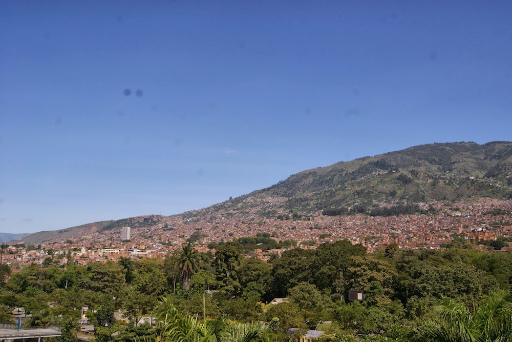 arrivée à Medellin Colombie