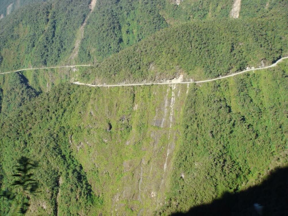 départ à l'aventure - las yungas